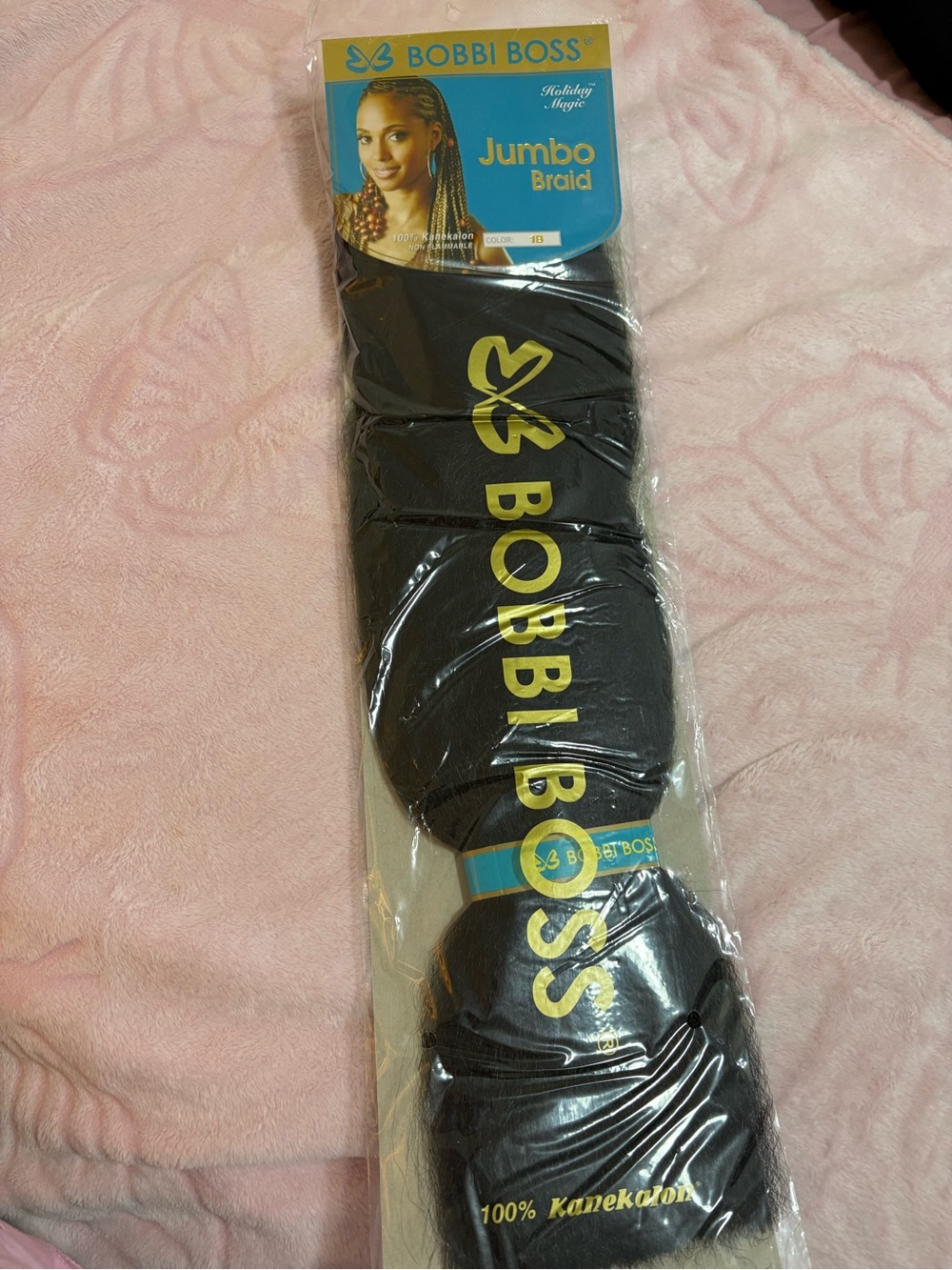 Bobbi Boss Jumbo Braid Synthetic Hair - Black